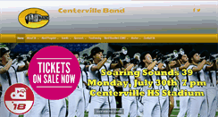 Desktop Screenshot of centervilleband.org